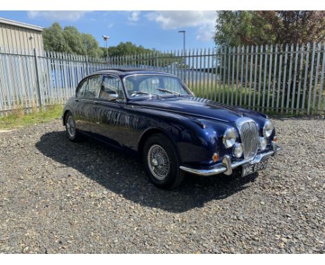 Recently restored and finished in magnificent Peacock blue, this later model facelift car with the more sought after small bu