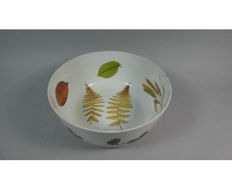 A Royal Worcester Wild Harvest Bowl, 29.5cm Diameter 