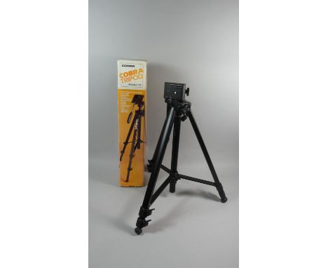 A Cobra Photographic Tripod, Model CT30 