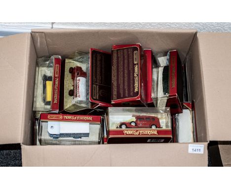 Match Box Models of Yesteryear, a collection of Die Cast models, all boxed, approximately 30, including Cadillac Fire Engine 