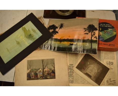A mixed collection to include various forms of artwork to include lithographs, paintings and print together with Escalado (so
