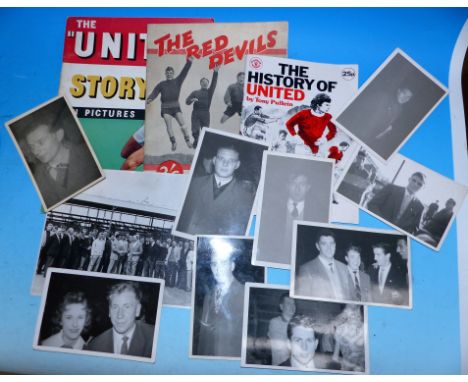 The Red Devils, The United Story, and The History of United; a selection of pre and post Munich press photos