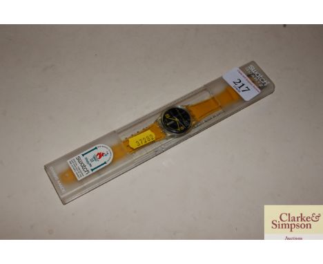 A Swatch watch