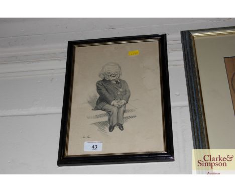 Supplement to New Statesman portrait print of David Lloyd George 