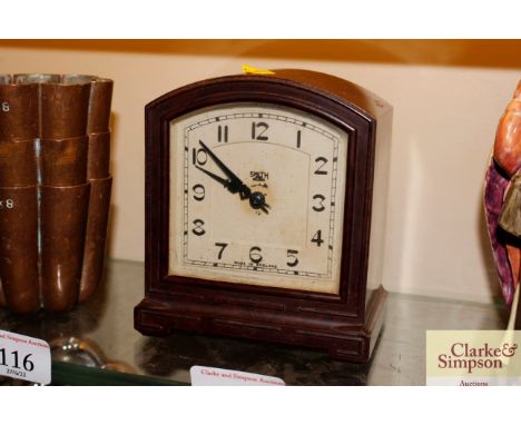 A Smiths Bakelite electric alarm clock 
