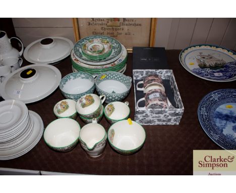 A quantity of various dinnerware to include Copeland Spode, Spode Archive, John Lewis &amp; Ptnrs Spode etc.