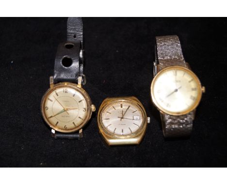 Vintage wristwatches - Rotary - Timex - Sekonda. All recommended for spares or repairs 
