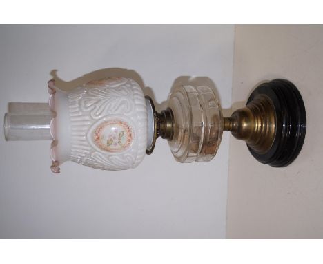 Early 20th century oil lamp