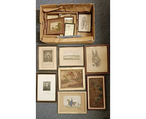 Assorted pictures and prints (qty) 