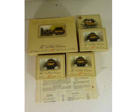 BACHMANN - De Witt Clinton: HO scale loco and three coaches, all boxed