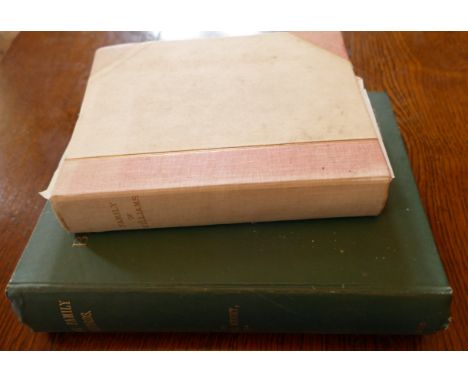 A manuscript book of Williams family history, tracing the line back to Sir Nicholas Bacon born 1510, with tipped-in Victorian