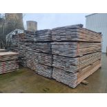Fire retardant scaffolding boards – different sizes - approx. 2700 in total