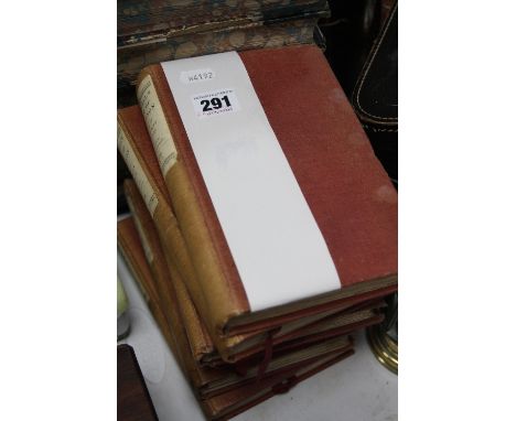 BOSWELL'S LIFE OF JOHNSON, edited by Angnstine Birrell and illustrated with portraits selected by Ernest Radford, six volumes