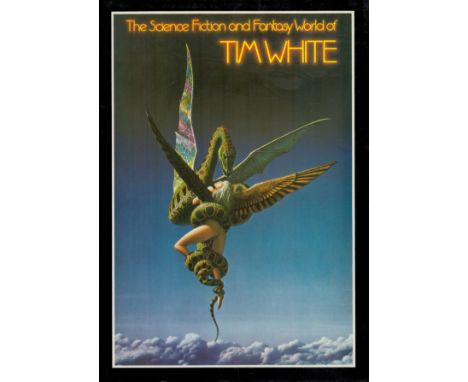 The Science Fiction and Fantasy World of Tim White 1981 First Edition Hardback Book with 143 pages published by Paper Tiger g