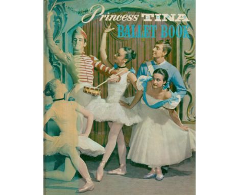 The Princess Tina Ballet Book 1968 First Edition Hardback Book with 69 pages published by Fleetway Publications Ltd good cond