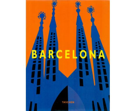 Barcelona - Ciudad Y Arquitectura 1993 First Edition Hardback Book with 300 pages published by Benedikt Taschen good conditio