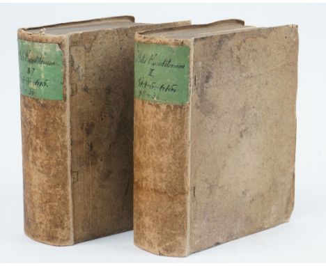 Acta Eruditorum. Anno M DC LXXXVIII [-M DC LXXXXI], edited by Otto Mencke. Leipzig: Prostant apud J. Grossium &amp; J. F. Gle