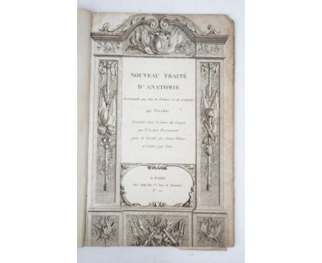 TORTEBAT, François ([?]pseud., 1616-90).  Nouveau Traité d' Anatomie Accomodée aux Arts de Peinture et de Sculpture ... Exécu