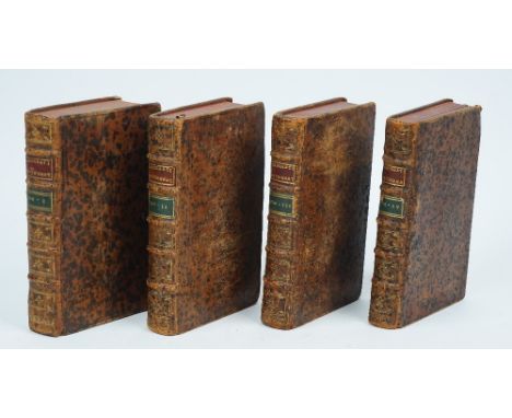OZANAM, Jacques (1640-1717).  Recreations Mathematiques et Physiques, qui contenant Plusieurs Problemes d' Arithmetique, de G