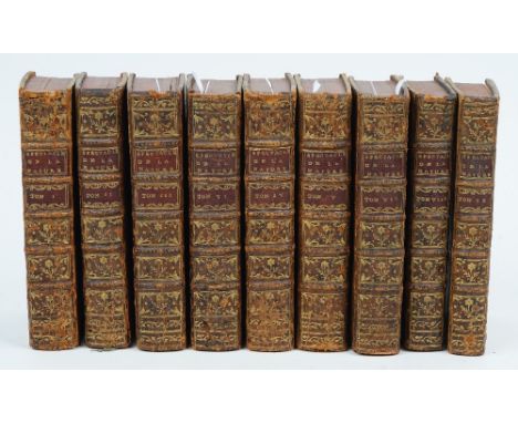 [PLUCHE, Noël-Antoine (1688-1761)].  Le Spectacle de la Nature, ou Entretiens sur les Particularités de l' Histoire Naturelle