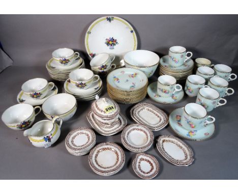 Ceramics 'Myrtle Wreath',  miniature part dinner service, and another late part tea set and sundry, (qty). 