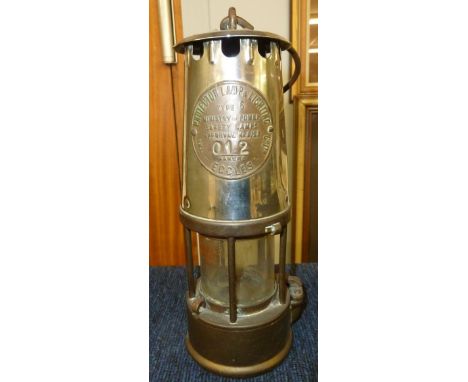 ECCLES PROTECTOR LAMP CO., MINERS SAFETY LAMP, TYPE NO. 61012 
