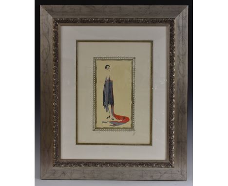 Romain (Erte) De Tirtoff (1892-1990) Russian, by and after, Circe, lithograph, limited edition 35/60, certificate, 49cm x 35c