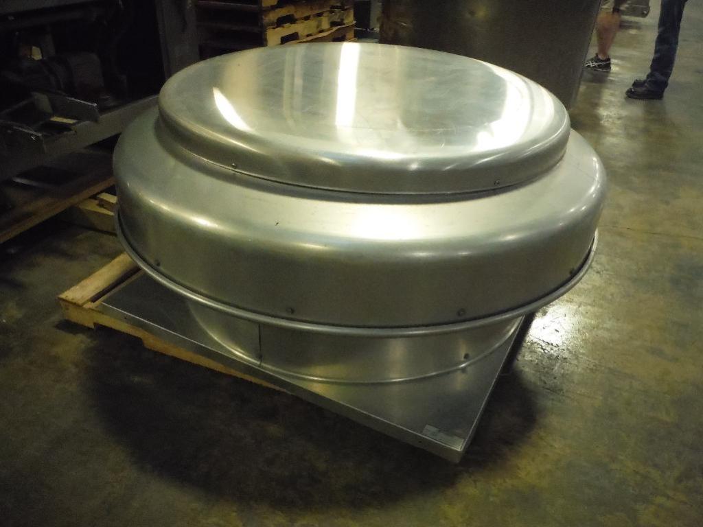 Greenheck SS 36 in. roof cover, Model GRSR36, SN 04J04475 ** Rigging