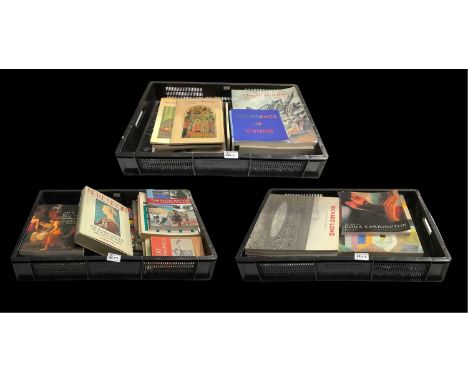 A collection of exhibition catalogues and art historical volumes; Paul Klee, Stanley Spencer, Rothko, Dora Carrington, Richar