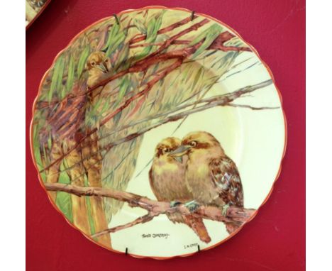Wilkinson "Crisp" Kookaburra plate "Twos company"