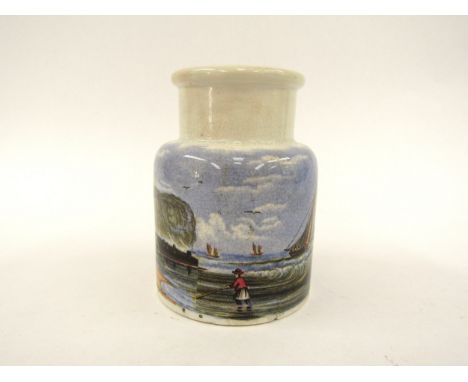 A Prattware jar "Pegwell Bay" 