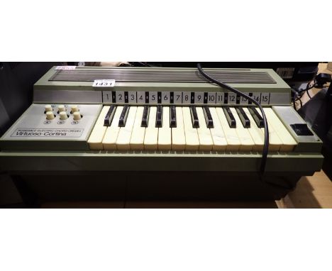 Rosedale electric chord organ virtuoso Cortina. Not available for in-house P&amp;P, contact Paul O'Hea at Mailboxes on 01925 