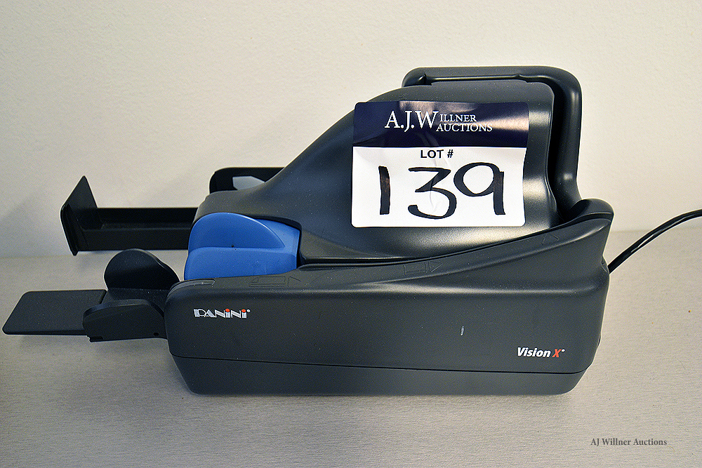 Panini Vision X Check Scanner