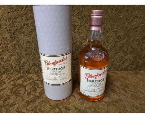Glenfarclas Heritage Speyside Single Malt Scotch Whisky 700ml.
