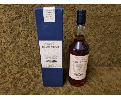 Blair Athol Single Malt Scotch Whisky aged 12 years, 43% vol. 70cl.