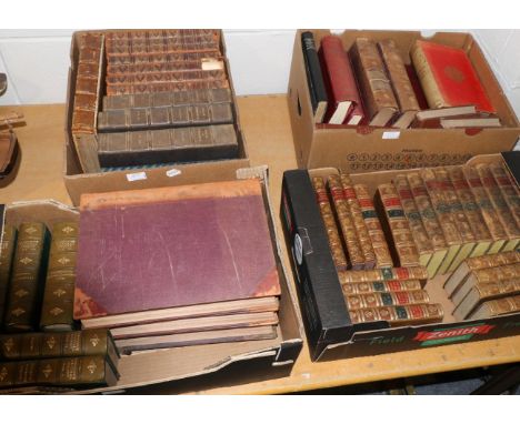 {} A collection of 18th century and Victorian sets of books on British history and family pedigrees, with a Yorkshire emphasi