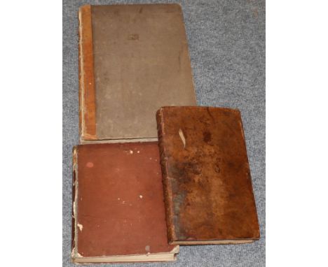 THREE ANTIQUARIAN WORKS, SCOTTISH INTEREST Douglas (Sir Robert) Baronage of Scotland containing an historical and genealogica