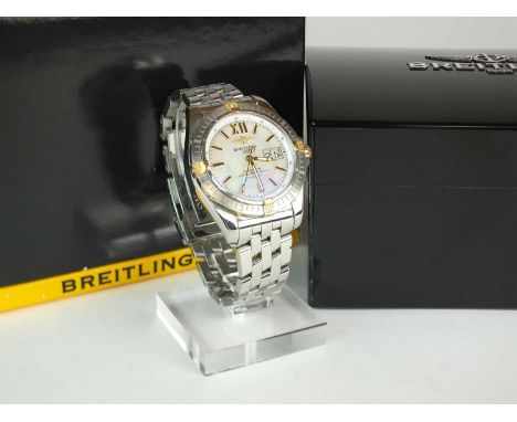 A Gentleman's stainless steel Breitling Cockpit Chronometer wristwatch, the decorative dial with batons, date aperture and sw