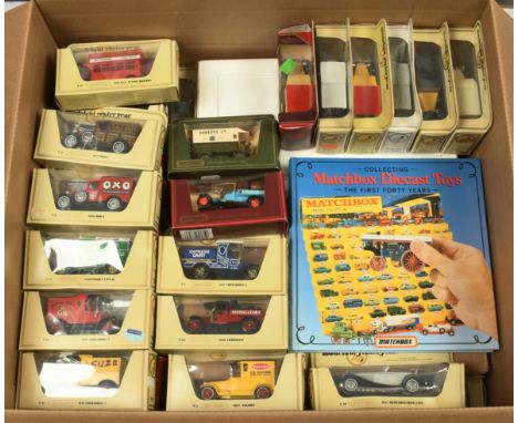 Matchbox, Models of Yesteryear a mixed boxed group of Straw/Maroon boxes to include Y-21 1930 Ford A van with&nbsp; Factory E