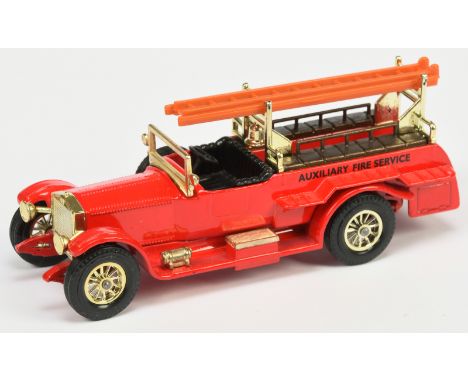 Matchbox Models of Yesteryear Y6 Rolls Royce Fire Engine - Pre-production colour trial model - bright red body with cast rear