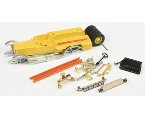 Matchbox Models of Yesteryear Y6 Rolls Royce Fire Engine - Unassembled&nbsp; Colour Trial model - yellow body with cast rear 