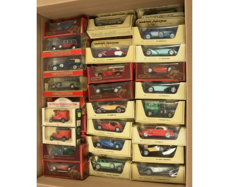 Matchbox Models of Yesteryear. A Mixed Boxed Group to include, Y-11 1932 Bugatti Type 51, Y-10 1957 Maserati 250F, Y2 1930 Su