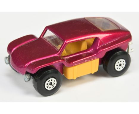 Matchbox Superfast 30b Beach Buggy colour trial model - metallic Magenta body without splatter (production issues are Candy P