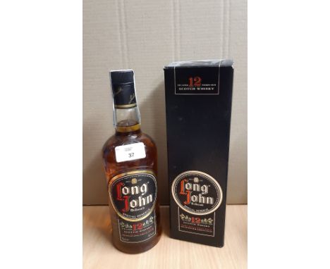 70cl bottle Long John McDonald 12 y.o. blended Scotch Whisky, imported, boxed