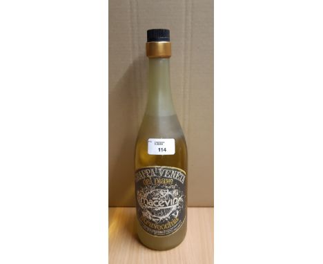 75cl bottle Maschio Grappa Veneta del Piave Stravecchia, level at low neck