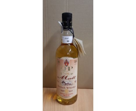 70cl bottle QP Land 8 y.o. single Highland malt Scotch Whisky, imported