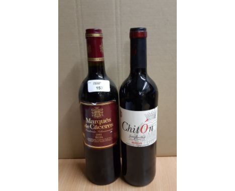 75cl bottle Marques de Caceres Rioja 2001, 75cl bottle Chit on Rioja and 25 mixed bottles of spirits, still and sparkling win