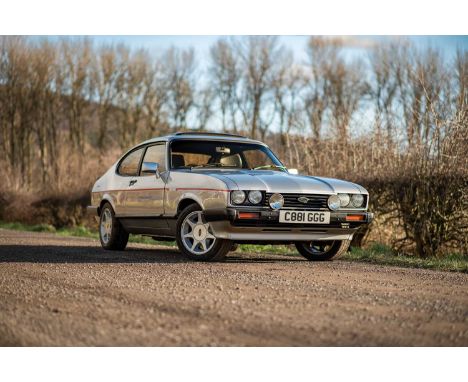 Registration – C881 GGGChassis No. – WF0CXXGAECEE12666M.O.T. – NOOdometer – 50,016The Ford Capri is a blue oval icon of the 1