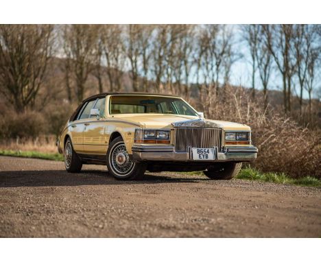 Registration – B654 EYBChassis No. – 1G6KS6983FE805343M.O.T. – ExemptOdometer – 45,850This remarkable 1985 Cadillac Seville ‘