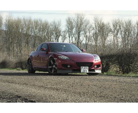 Registration – PJ06 JVXChassis No. – JMZSE173600139313M.O.T. – NOOdometer – 110,000The innovative Mazda RX-8 is enduring icon